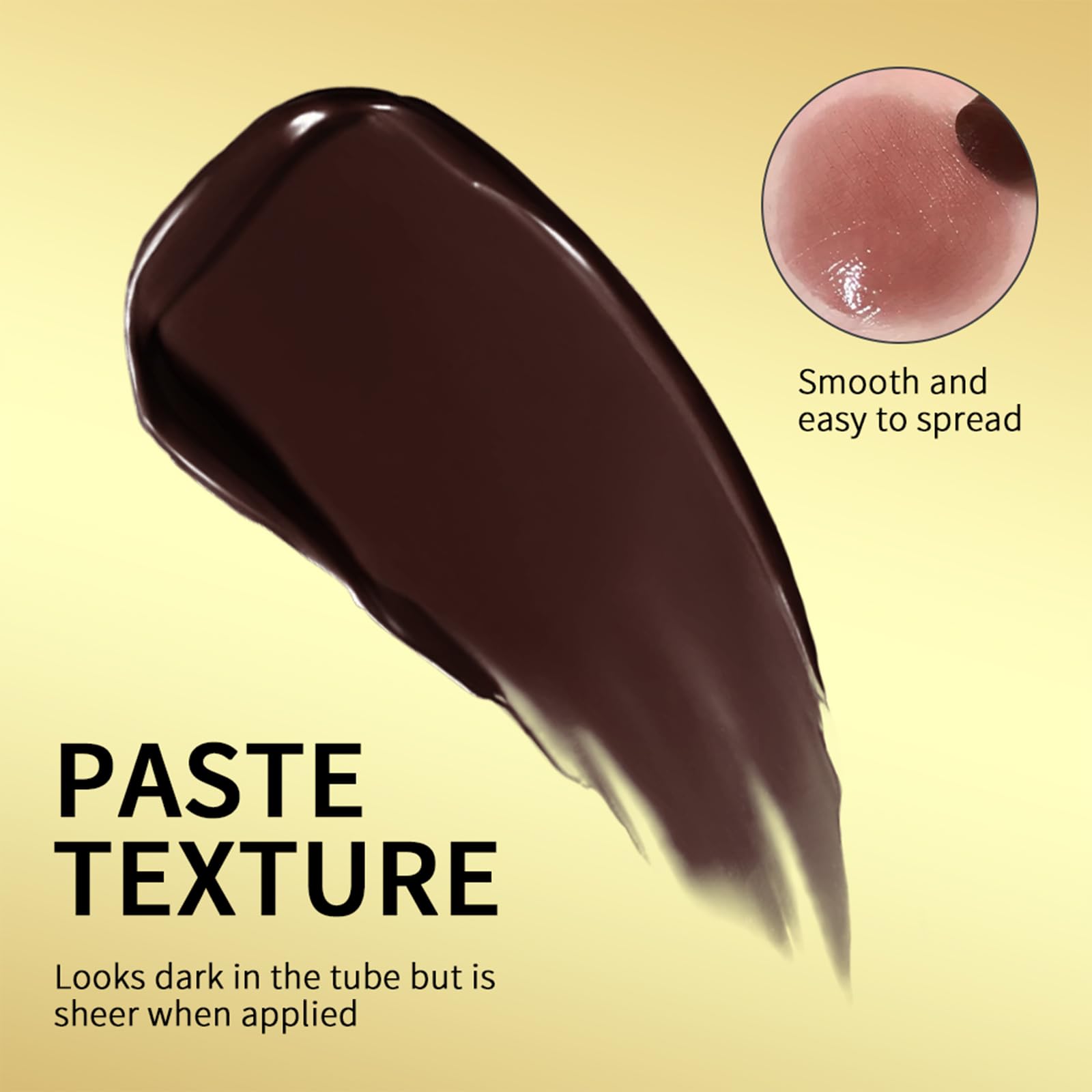 CHIFURE Honey Lipstick Tinted Lip Balm, Moisturizing Lip Gloss, Plumper Lip Color, Long Lasting & Waterproof, Non-Sticky Tinted Lip Makeup