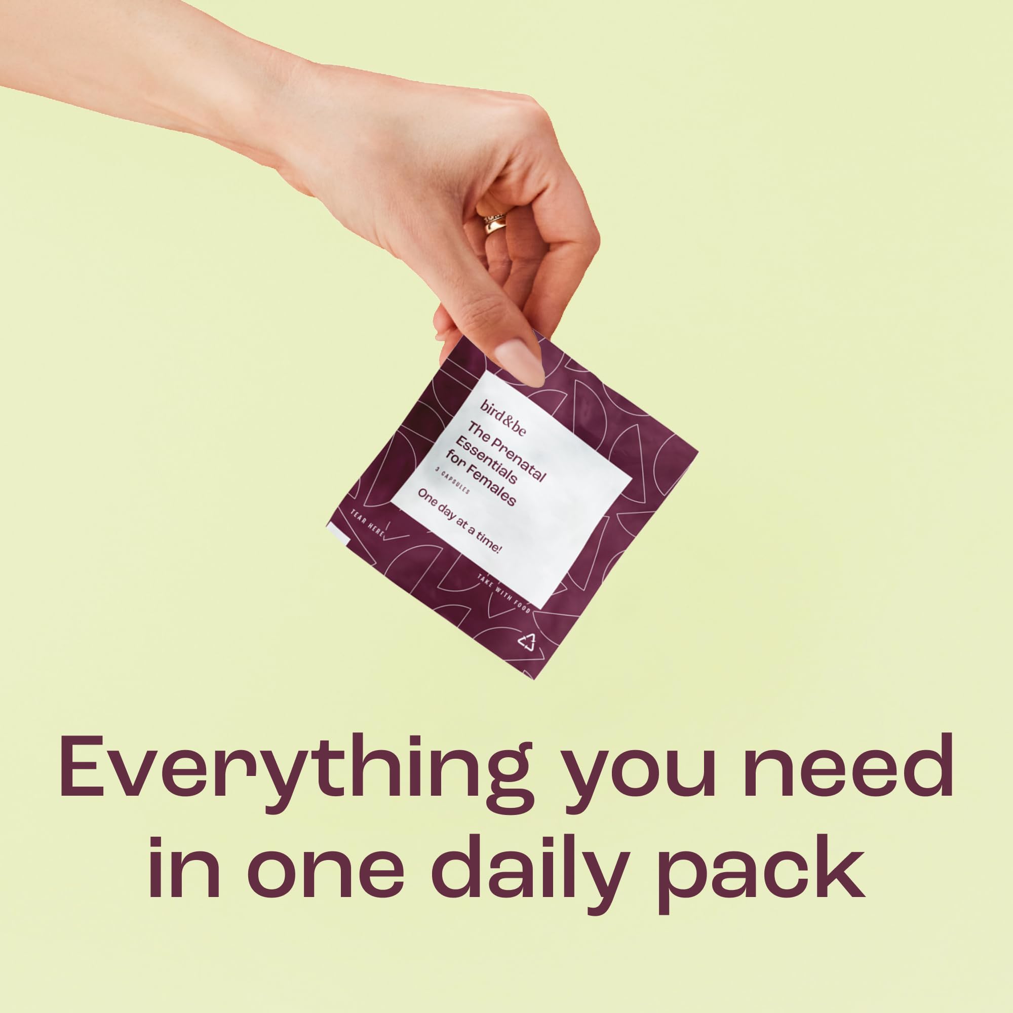 The Prenatal Essentials for Females - Vitamins to Support Pregnancy - Folic Acid, Methylated Folate, DHA (Omega-3), Choline and More - 30-Day Supply (HSA/FSA Eligible)