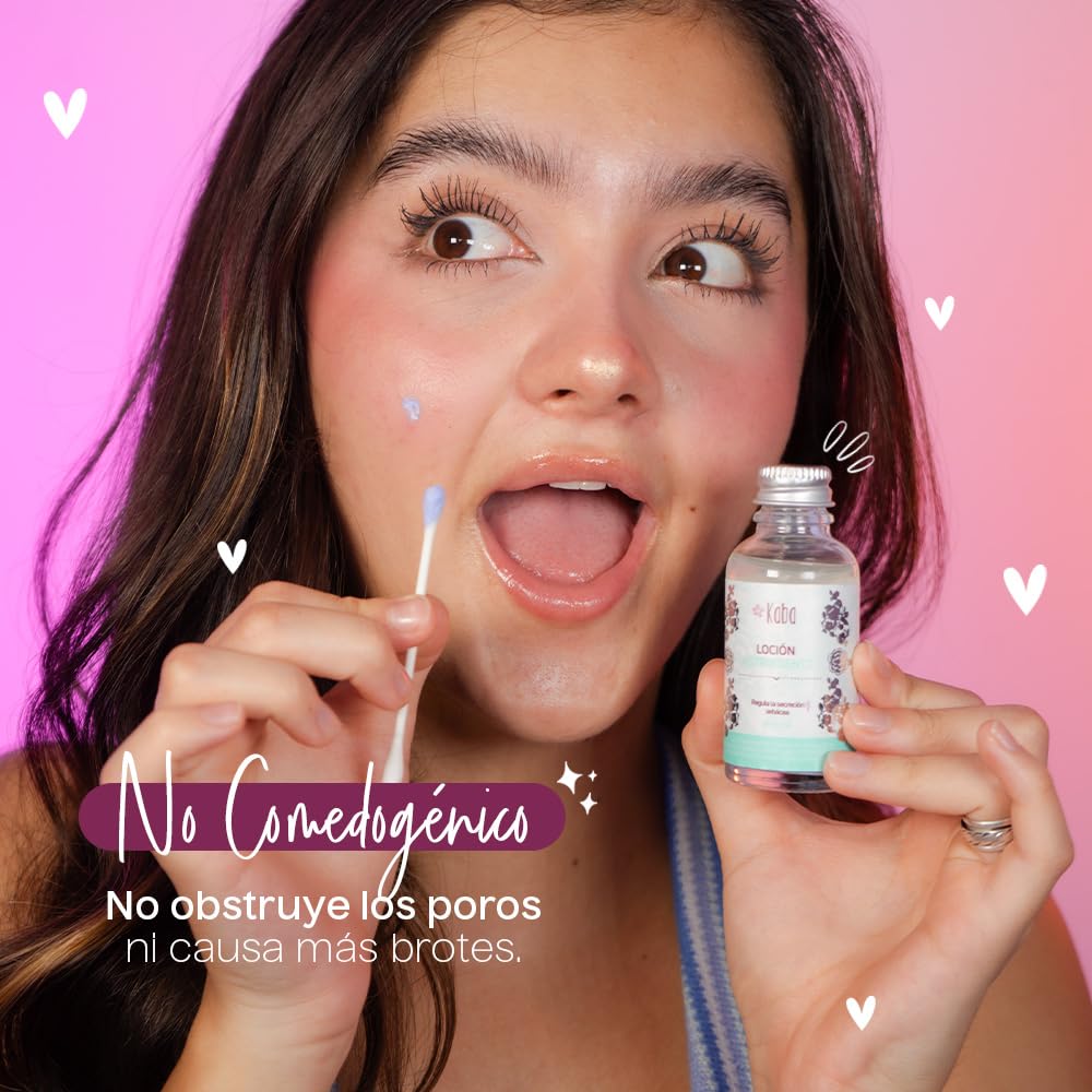 KABA BY D´LUCHI Treatment Oil-Free, Deep Cleaning Face Astringent, Drying Lotion with Salicylic Acid