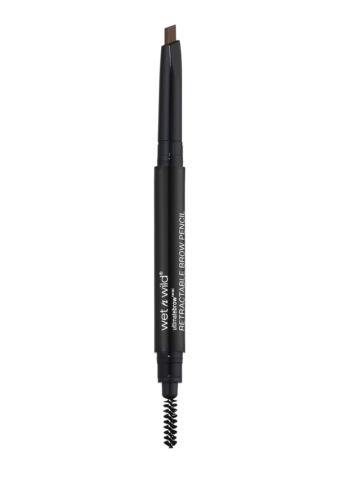 Wet n Wild, Ultimate Brow Retractable Pencil, Triangular and Ultra-precise Pencil Point, Pigmented Color that Perfectly Defines and Shapes Brows, Medium Brown