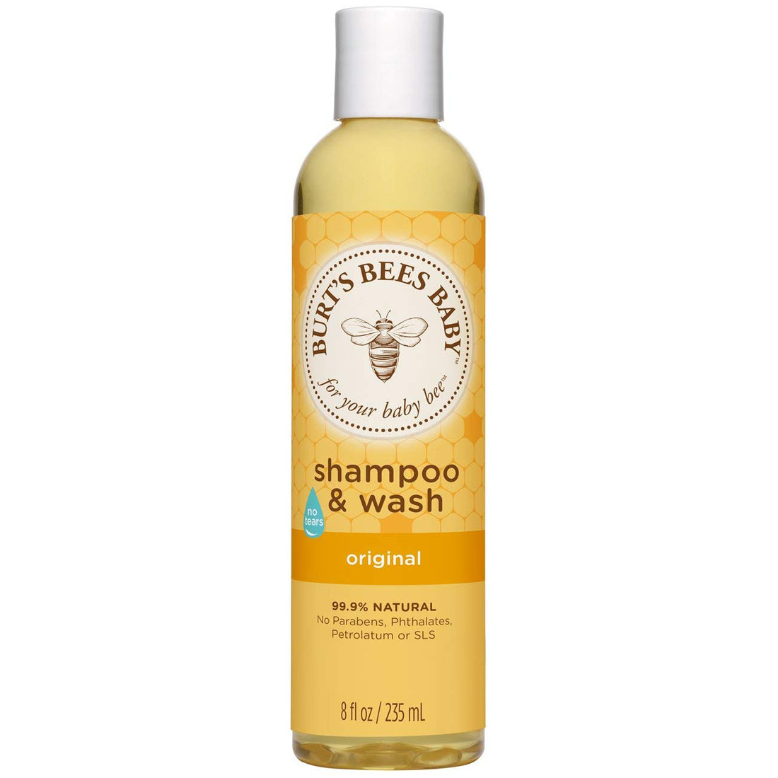 Burt's Bees Baby Bee Original Shampoo & Wash, 8 Fl. Oz (Pack of 3)