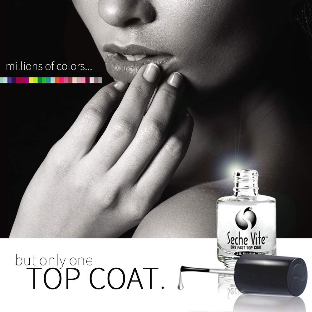 Seche Clear and Seche Vite, Base Coat and Top Coat for Nail Polish