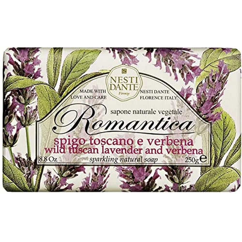 Nesti Dante Romantica Wild Tuscan Lavender and Verbena Soap, 250g