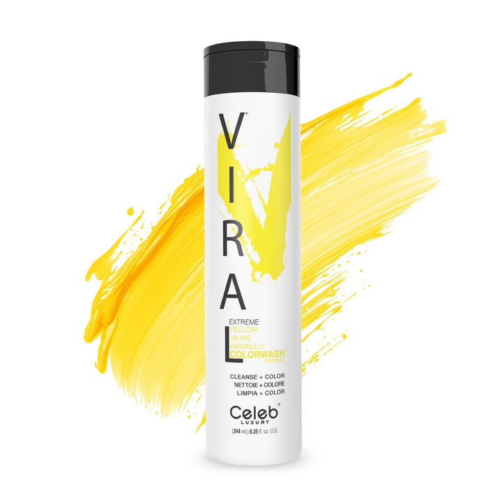 Viral Extreme Yellow Color Wash