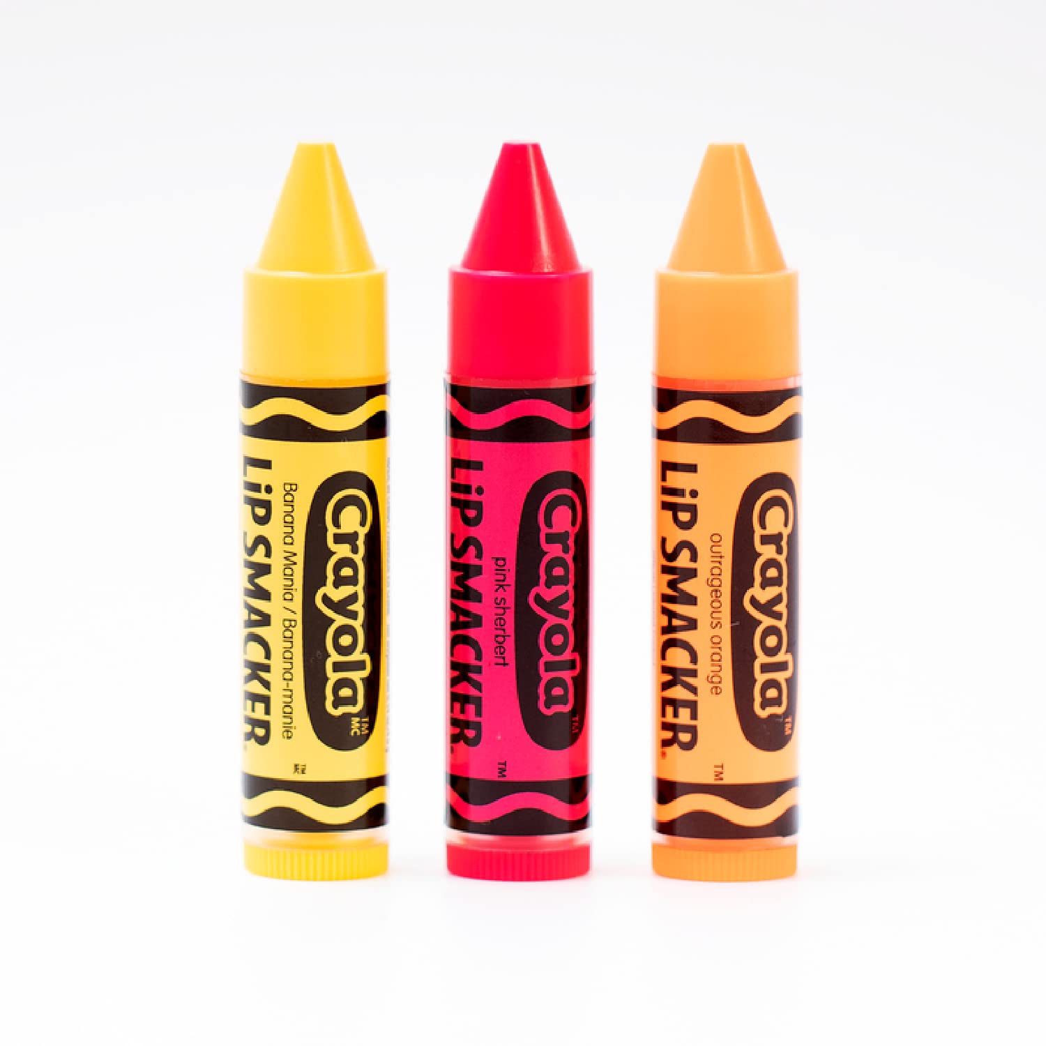 Lip Smacker Crayola Crayon Lip Balm Trio, Crayola