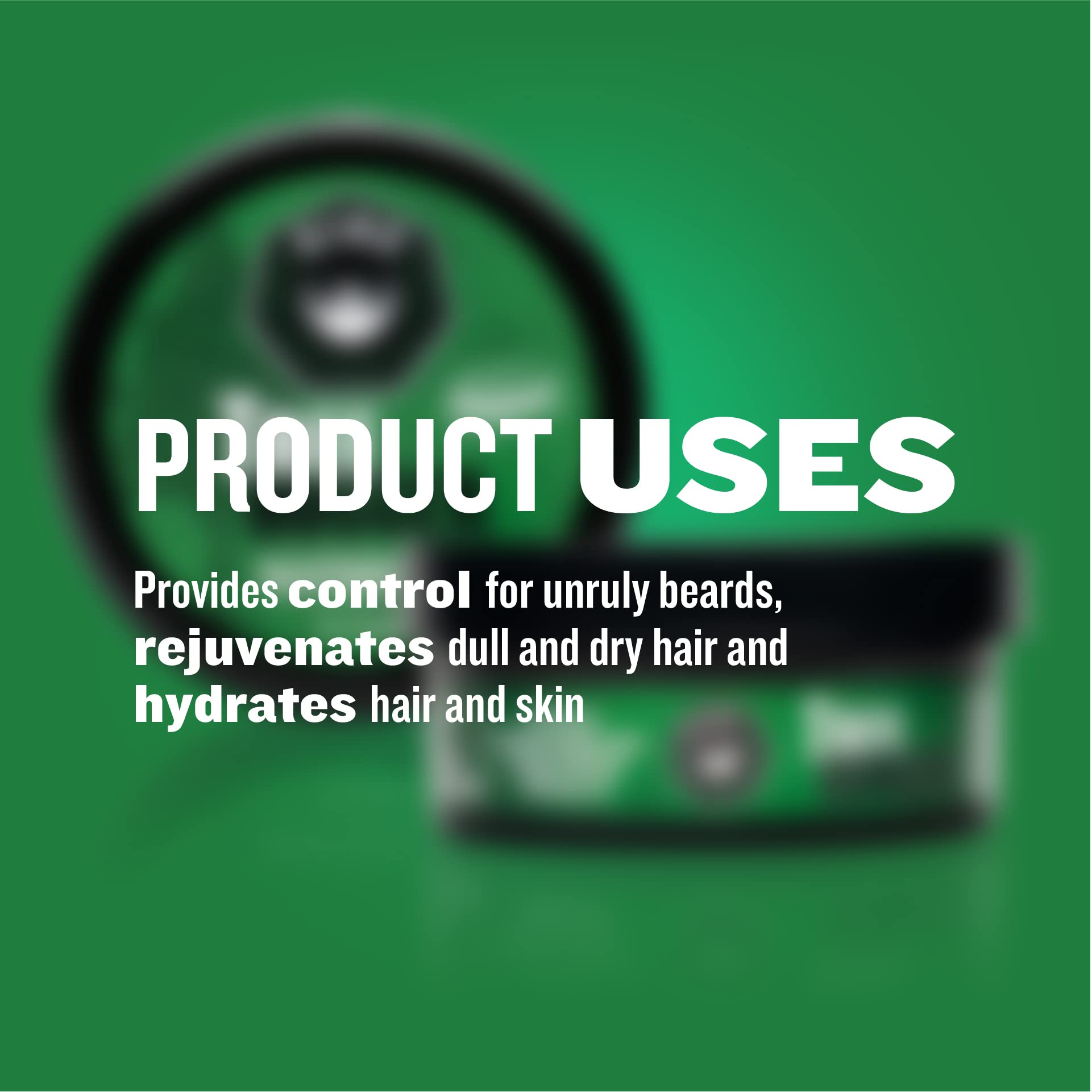 GIBS Grooming Tree Hugger Vegan Beard Balm-Aid, 2 oz.