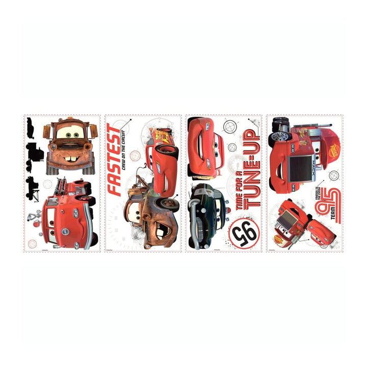 RoomMates RMK2533SCS Disney Pixar Cars Friends to the Finish Wall Decals