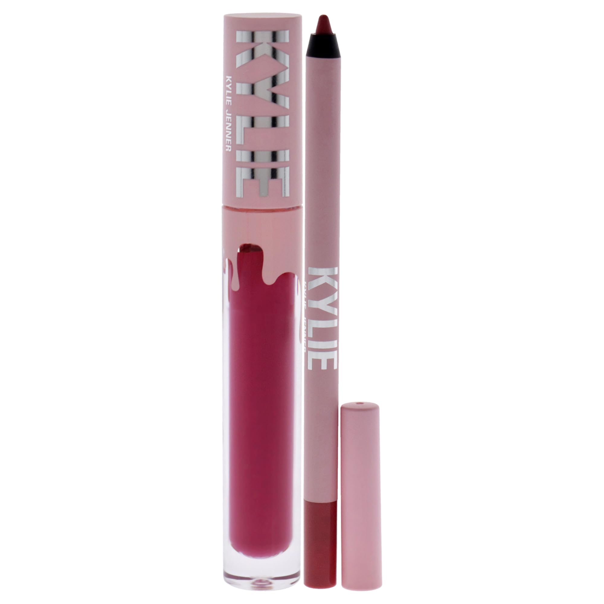Kylie Cosmetics Matte Lip Kit - 102 Extraordinary for Women - 2 Pc 0.10 oz Matte Liquid Lipstick, 0.03 oz Lip Liner