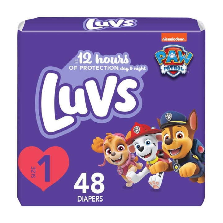 Luvs Ultra Leakguards Diapers, Size 1 48 ea