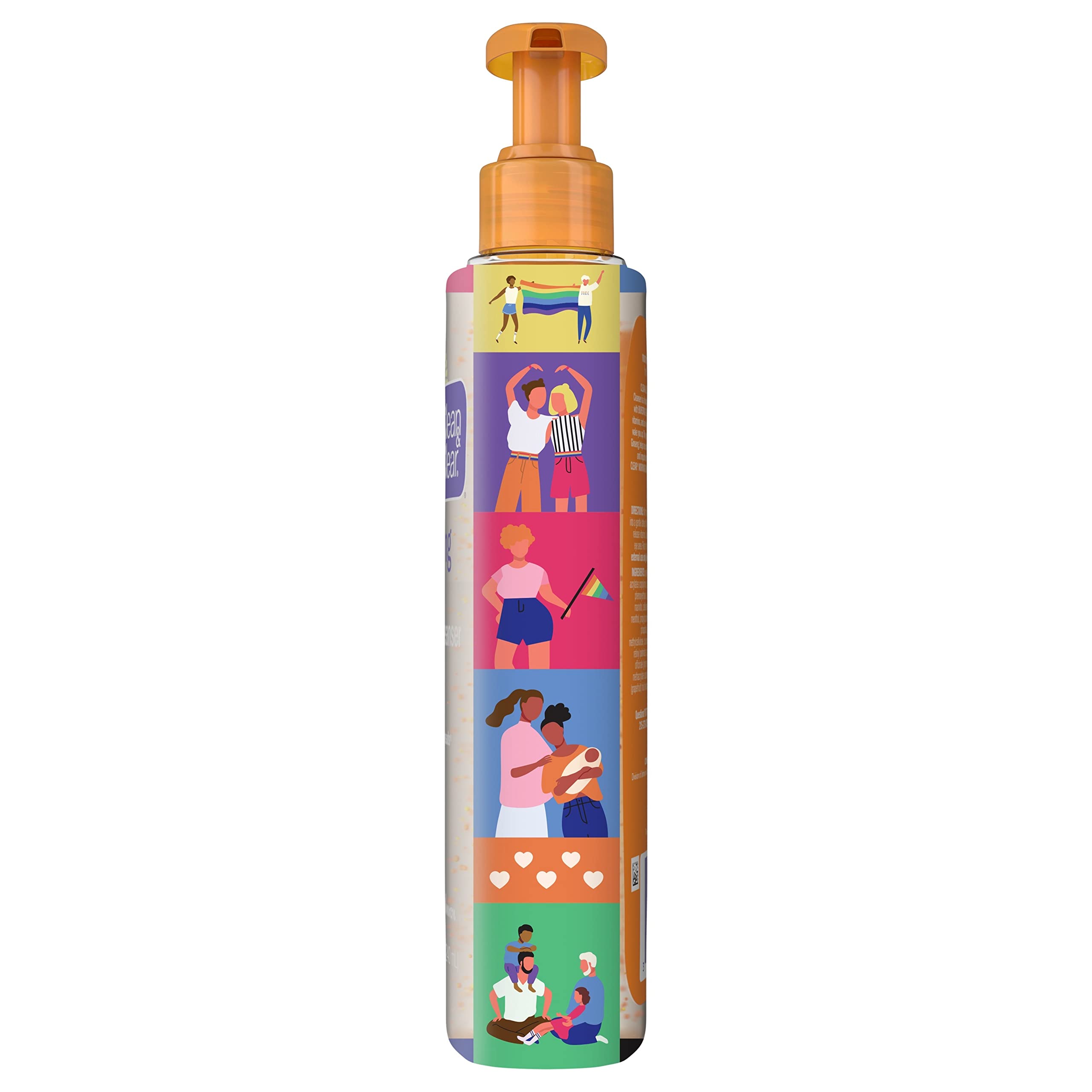 Clean & Clear Morning Burst Oil-Free Facial Cleanser, Brightening Vitamin C & Ginseng, Daily Face Wash, Hypoallergenic, Special Care with Pride Packaging, Value Two Pack, 8 Fl. Oz