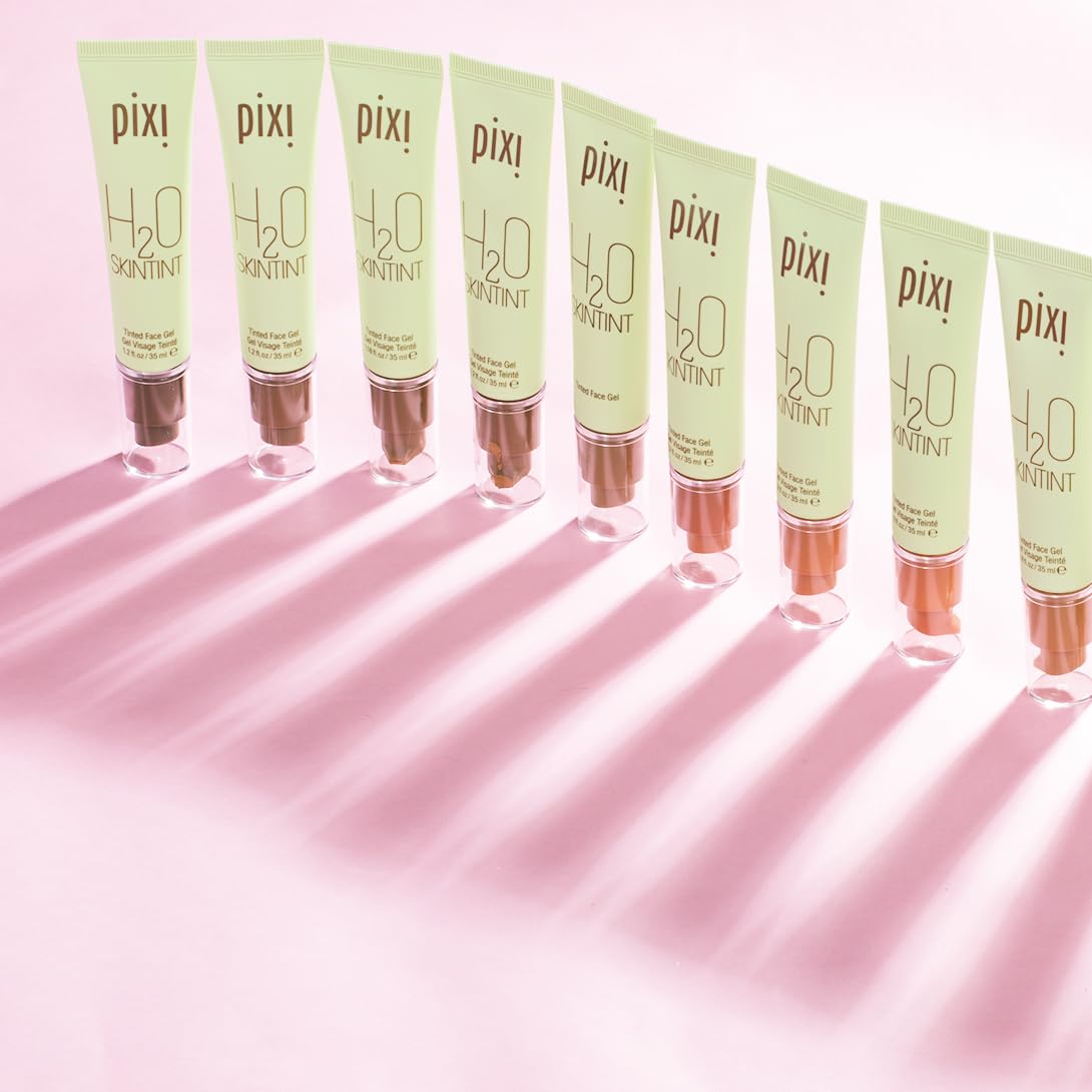 Pixi Beauty H2O SkinTint Tinted Face Gel, 1.2 fl oz / 35 ml, Fair