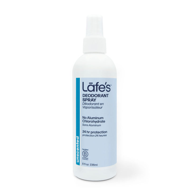 Lafes Deodorant Spray with Aloe Vera, 8 Ounce
