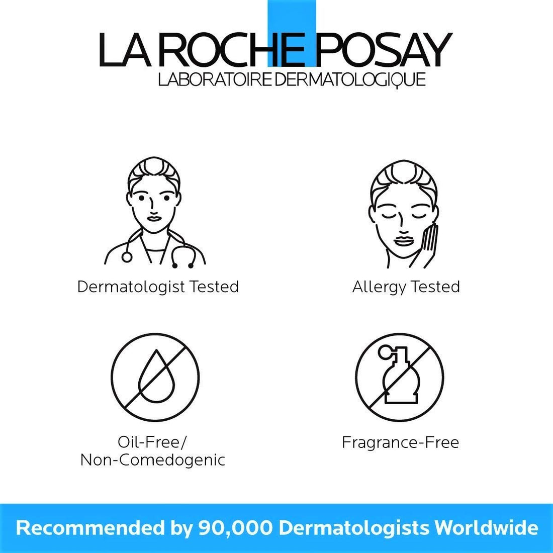 La Roche-Posay Ultra-Fine Scrub Exfoliating Facial Cleanser, Suitable for Sensitive Skin, 1.69 Fl. Oz.