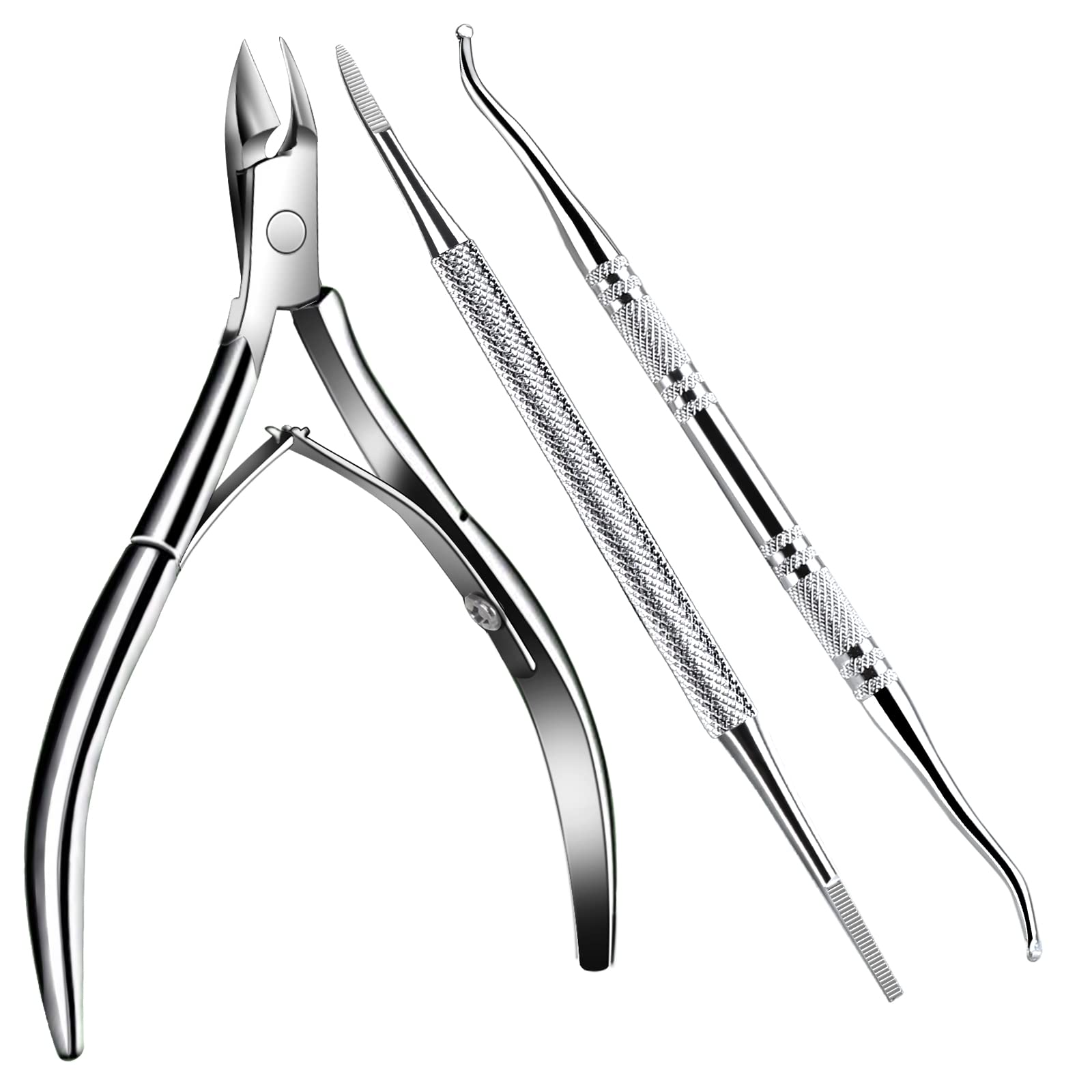 Teenitor Ingrown Toenail Removal Kit, Stainless Steel Ingrown Toenail Clippers, Ingrown Toenail File and Lifters, Ingrown Toenail Treatment, Pedicure Tools For Feet