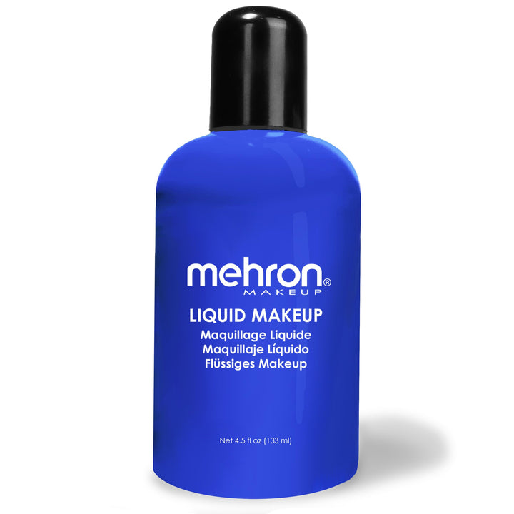 Mehron Liquid Face Paints - Day Glow Blue GLBL (4.5 oz)