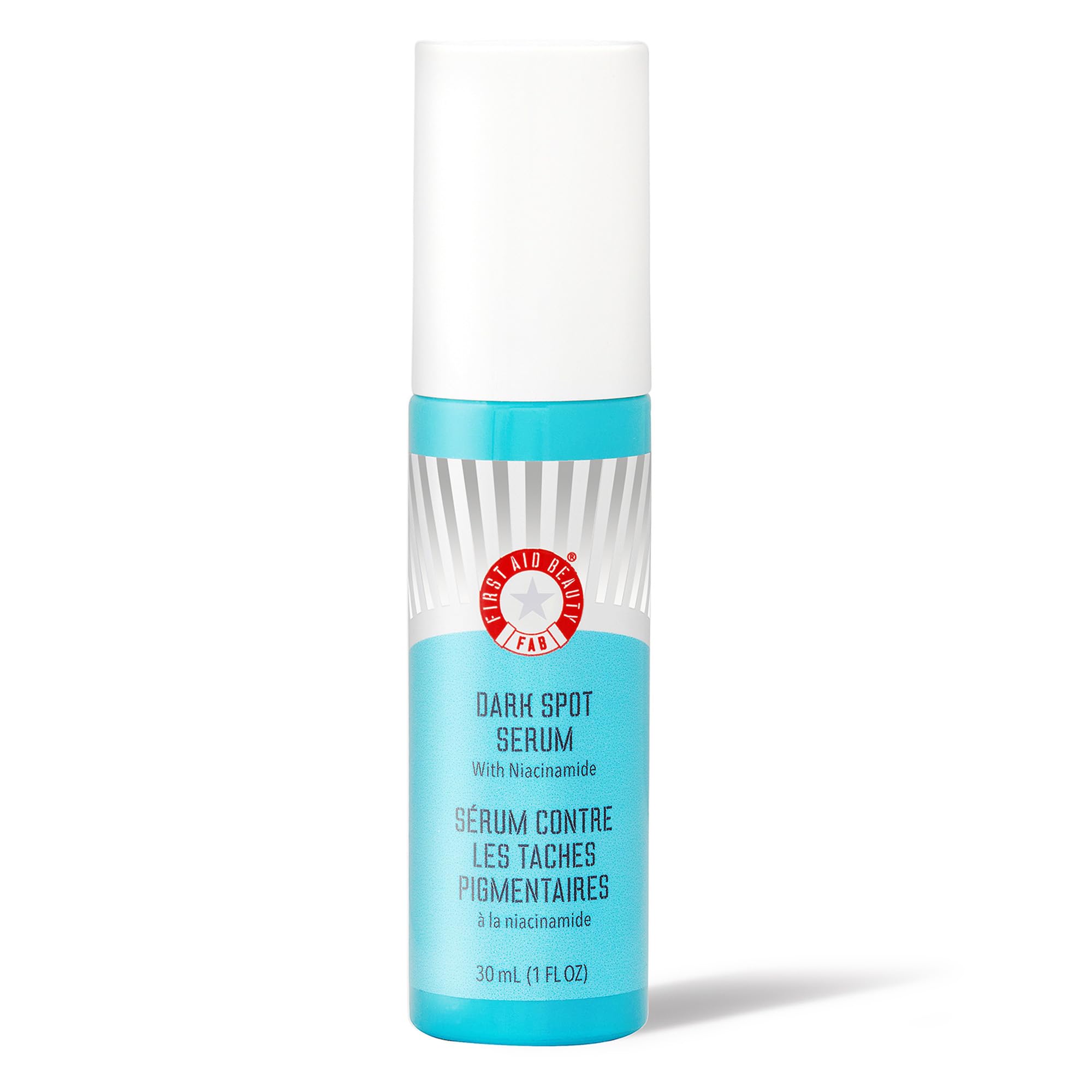 First Aid Beauty - Dark Spot Serum with Niacinamide, Helps Reduce Look of Dark Spots, Sun Spots, Hyperpigmentation, Discoloration & Post-acne marks, Non-Comedogenic, Safe for Sensitive Skin, 1 oz
