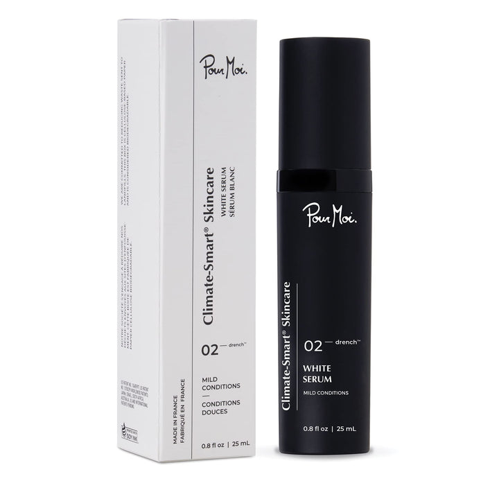 Pour Moi White Serum | Hydrating, Brightening, Anti-Aging Serum for Oily Skin feat. Retinol & Squalane for Balancing Skin