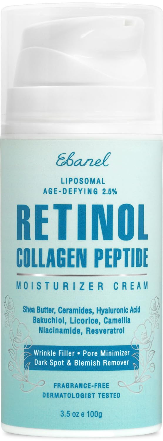 (3.5 Oz) Ebanel Advanced 2.5% Retinol Stem Cell Moisturizer.