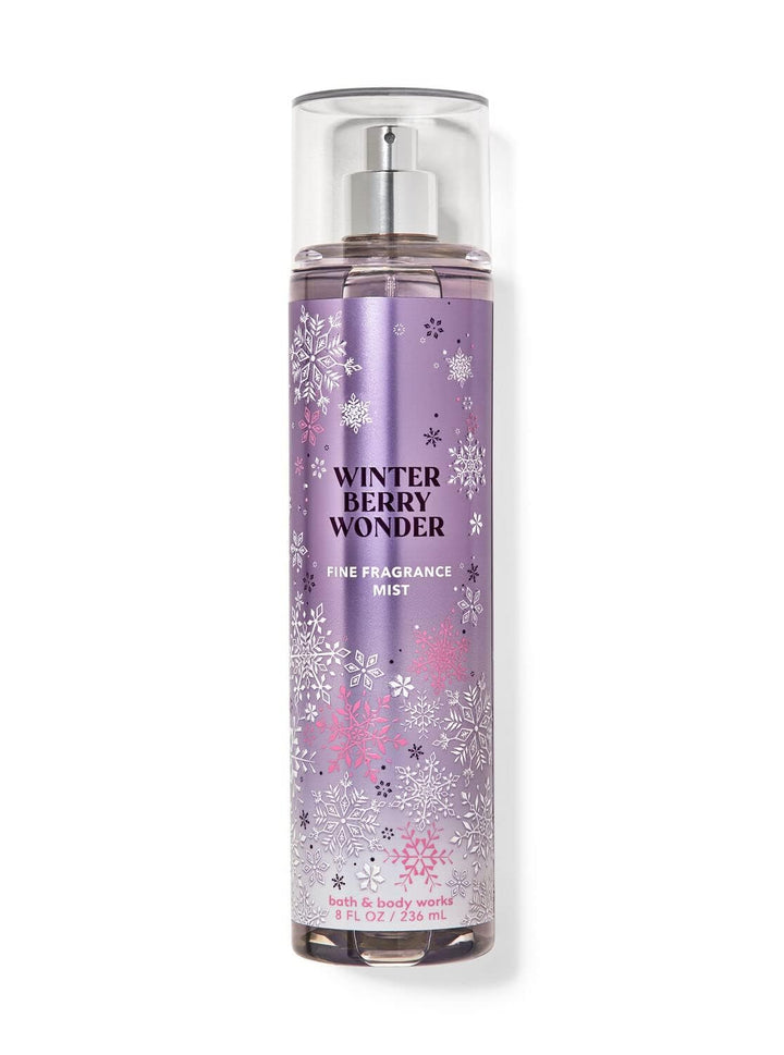 Bath & Body Works Fine Fragrance Body Spray Mist 8 fl oz / 236 mL (Winter Berry Wonder)
