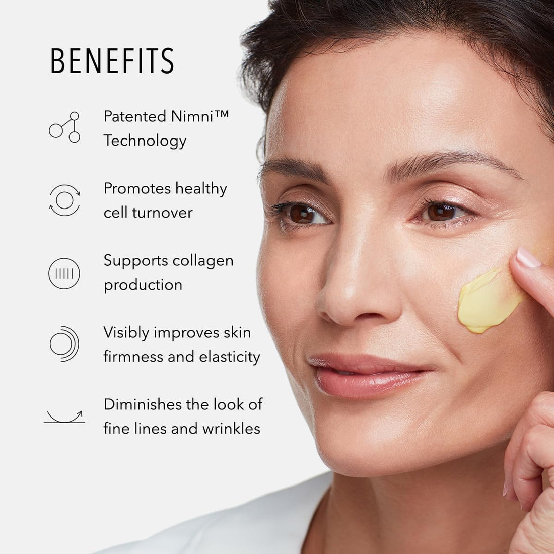 HydroPeptide Nimni Cream, Patented 0.25% Retinol Collagen Support Complex, Enhance Appearance of Healthy Skin, 1.7 Ounce