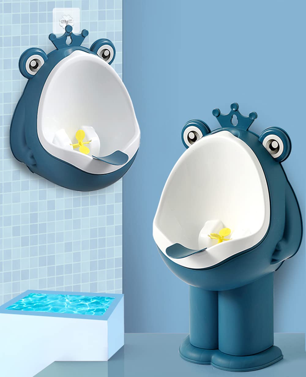 Frog Pee Training,Potty Training Urinal Children's Urinal Kids Toilet Child Standing Urinal Wall-Mounted Toilet for Boy