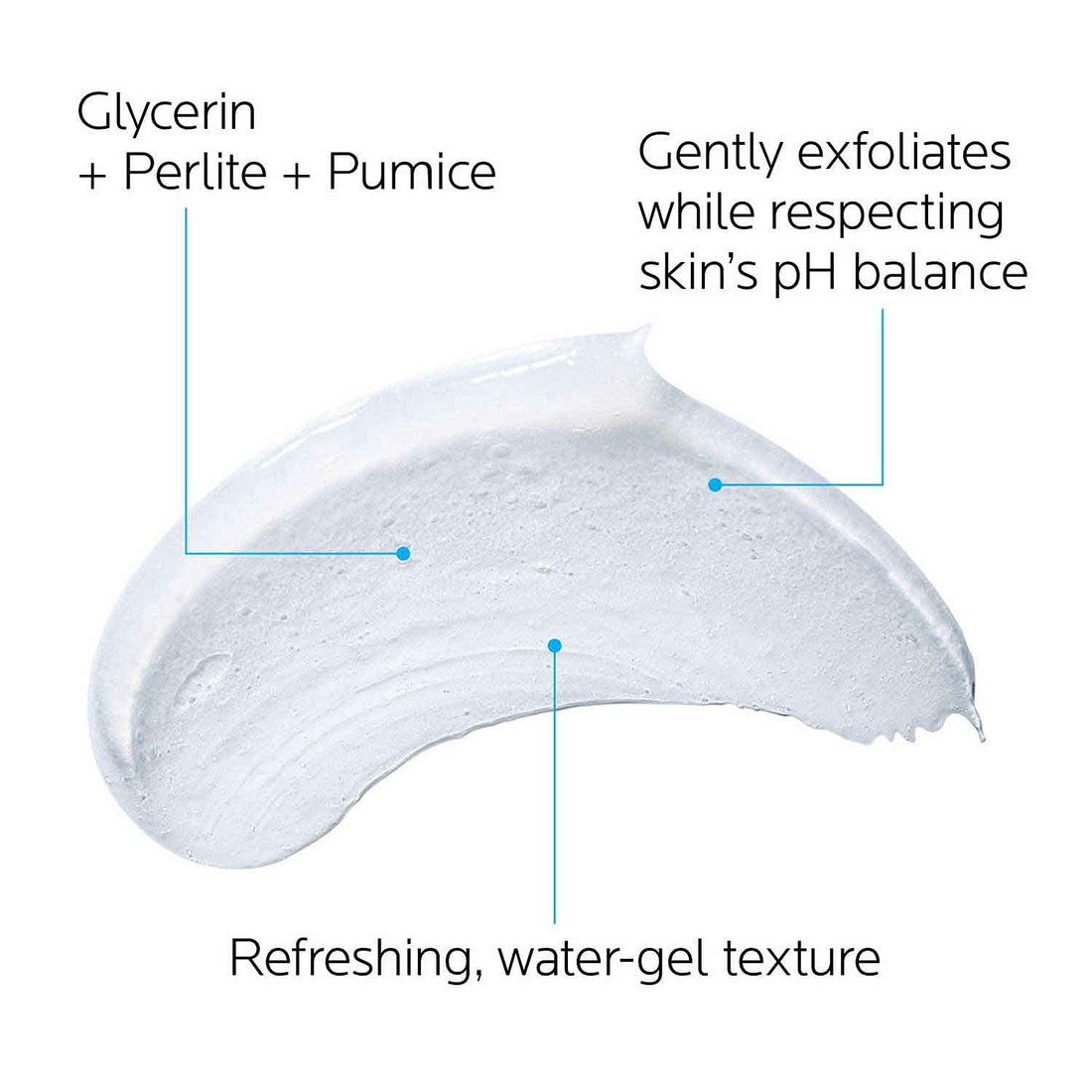 La Roche-Posay Ultra-Fine Scrub Exfoliating Facial Cleanser, Suitable for Sensitive Skin, 1.69 Fl. Oz.
