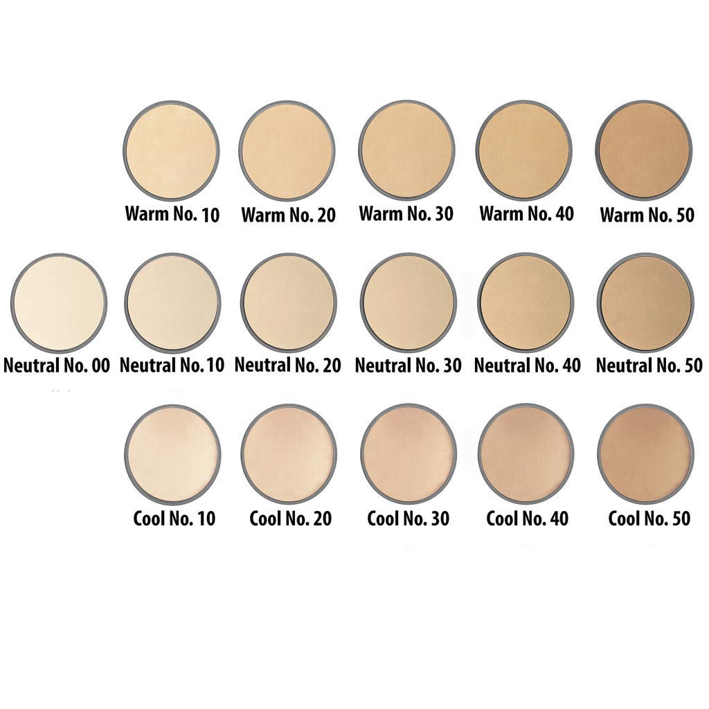 Lauren Brooke Cosmetiques Pressed Foundation, Natural and Organic Makeup (Cool No. 30)
