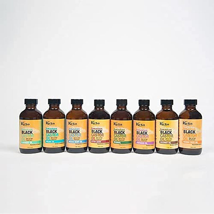 Kuza Jamaican Black Castor Oil, Coconut - For Hair & Skin - 4oz. - Rejuvenate, Moisturize, Strengthen & Protect