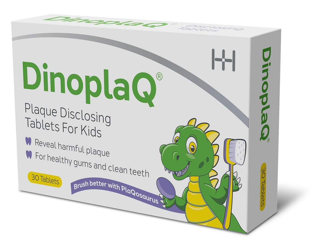 Halewood Health DinoplaQ Disclosing Tablets - 30 Tablets