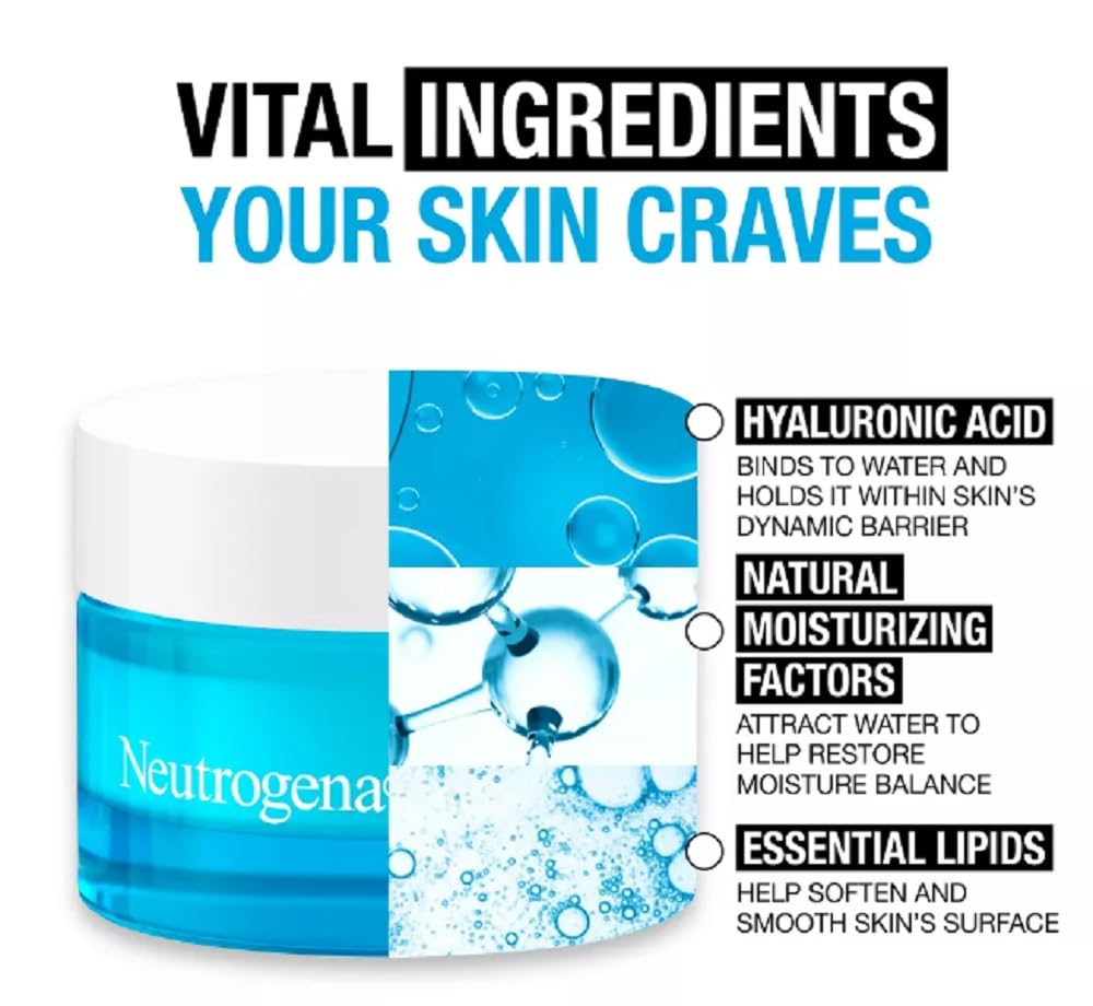 Neutrogena Hydro Boost Water Face Cream - Fragrance Free - 0.5oz