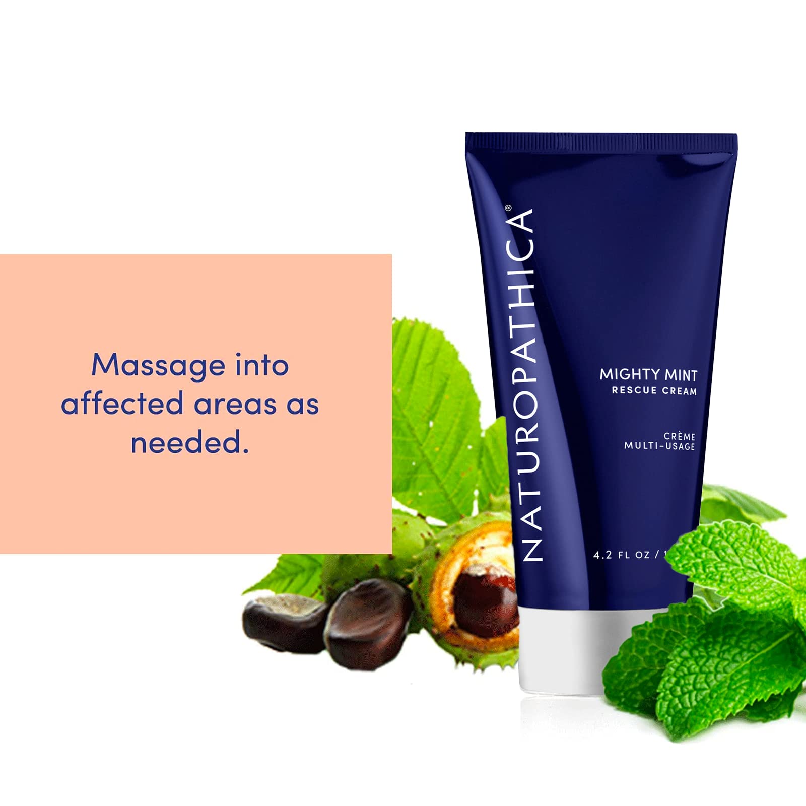 Naturopathica Mighty Mint Rescue Cream 4.2 oz