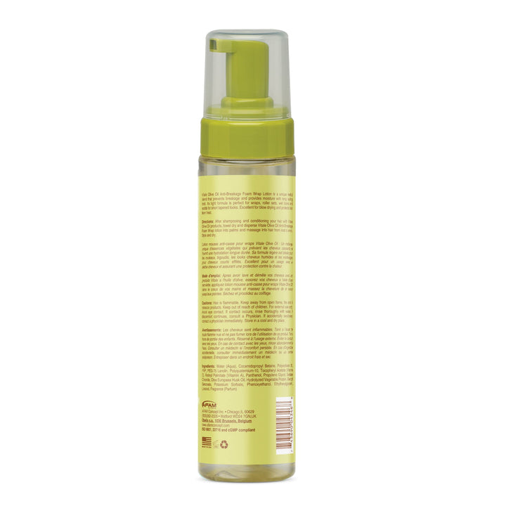 Vitale Olive Oil Foam Wrap Lotion 8 Oz