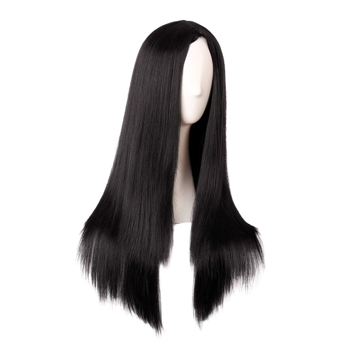 MapofBeauty 28 Inch/70cm Women Special Natural Long Straight Synthetic Wig (Pine Green)