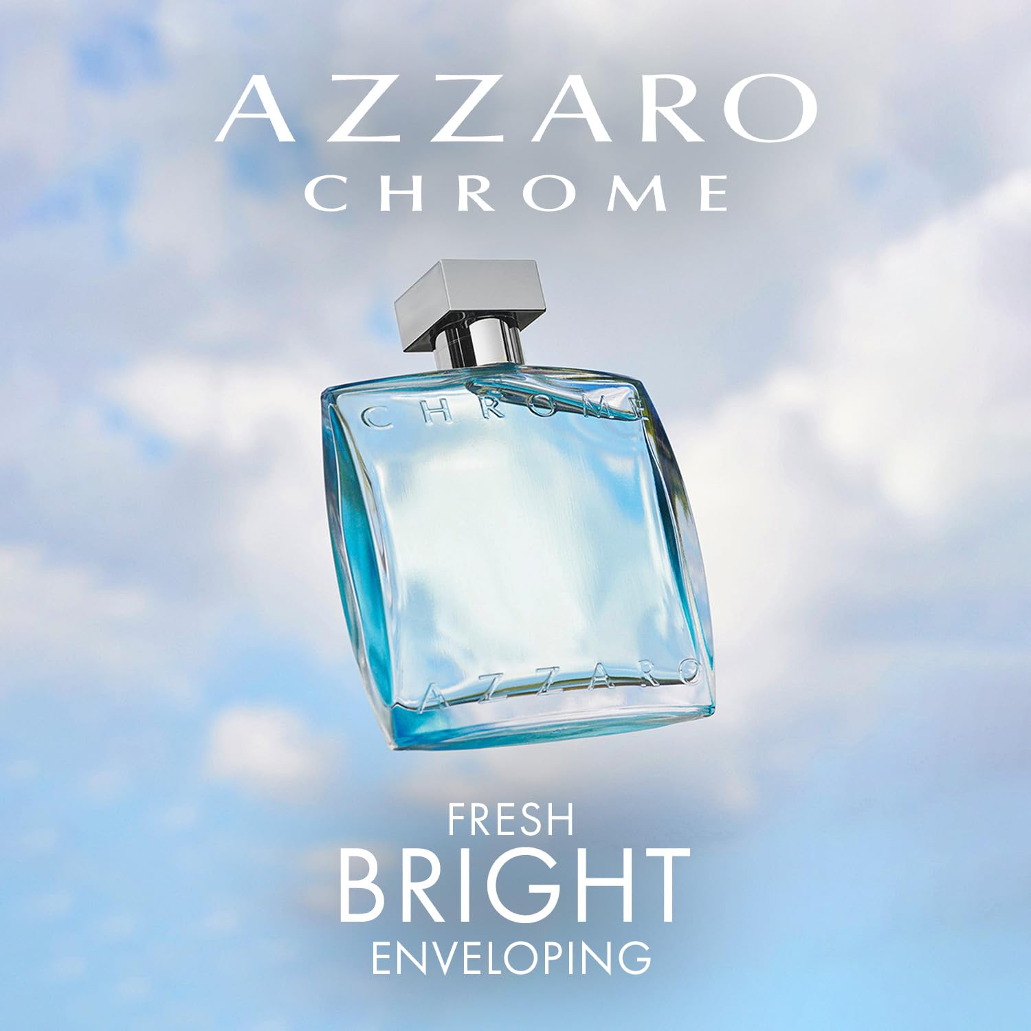 Azzaro Chrome Fresh Eau De Toilette For Men, 100Ml