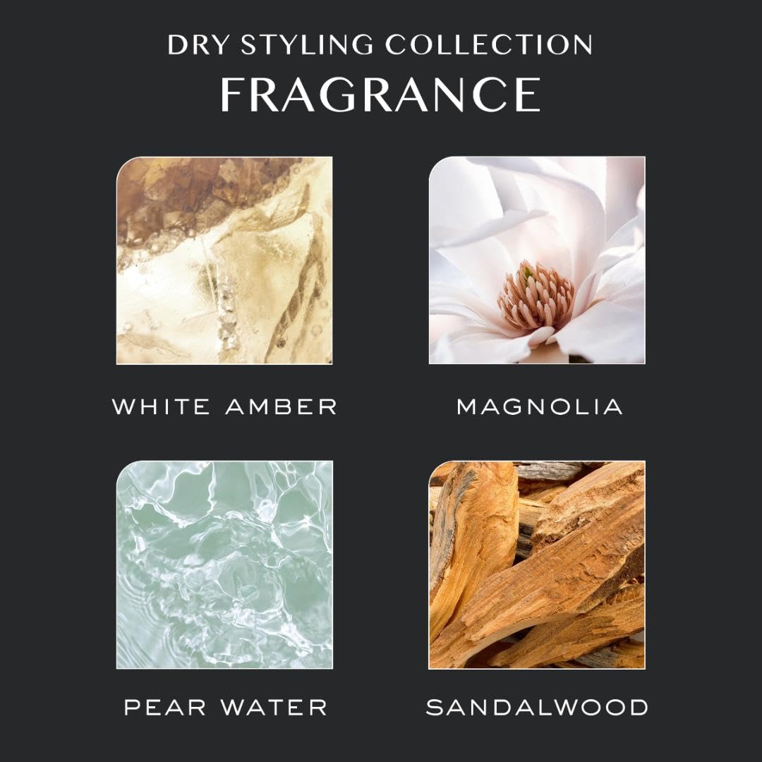 Kristin Ess Hair Dry Styling Set - Vitamin C Dry Shampoo Powder Spray + Light Hold Texturizing Spray - Volumizing + Oil Absorbing + Shine Enhancing for Dark, Brunette + Blonde Hair - Sulfate Free