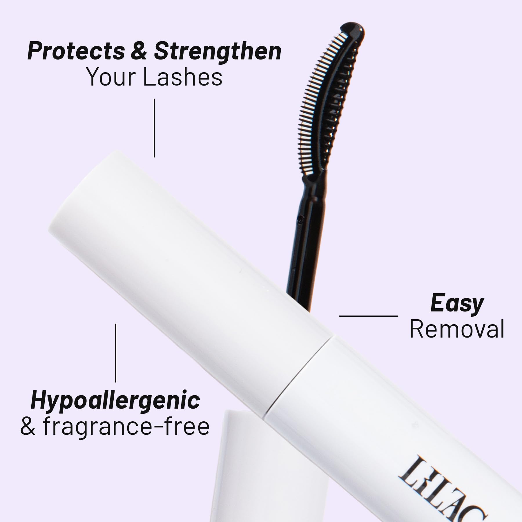 Lilac St. - Bond Breaker Lash Remover - Portable & Gentle Eyelash Glue Remover - Remove Lash Glue from Segments - Collagen Extract & Nourishing Oils - Waterproof - Cruelty Free, Vegan, Women Founded