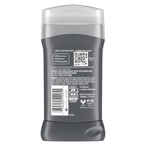 Dove Men+Care Aluminum Free Deodorant for Men 3 Pack Summer Citrus Deodorant for Men 3 oz