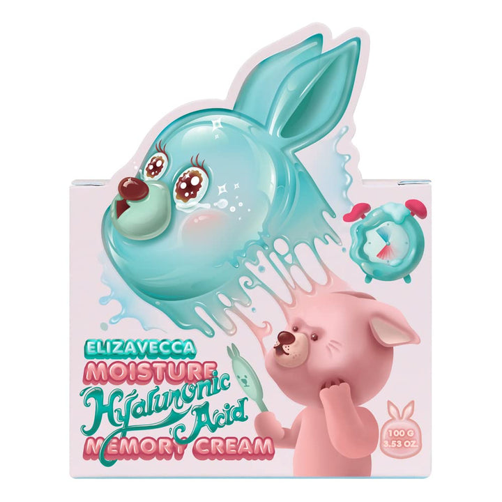 Elizavecca Moisture Hyaluronic Acid Memory Cream - Wrinkle Improvement Function/water cream before and after/moisture cream/moisturizing cream for face / 2019 / night cream before and after