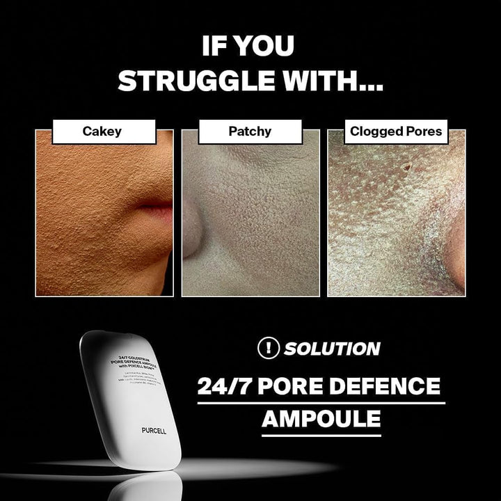 PURCELL 24/7 Colostrum Ampoule Mist - Glass skin with Long Hydration, Poreless Smooth Skin, Before & After Makeup, Hyaluronic Acid and Vitamin, For All Skin types, 1.85 fl oz