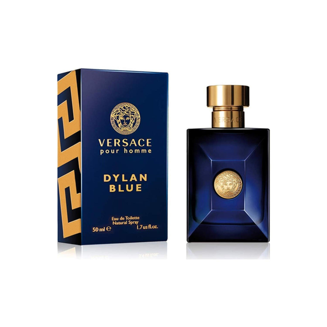 Versace Dylan Blue Eau De Toilette, 50Ml for Men