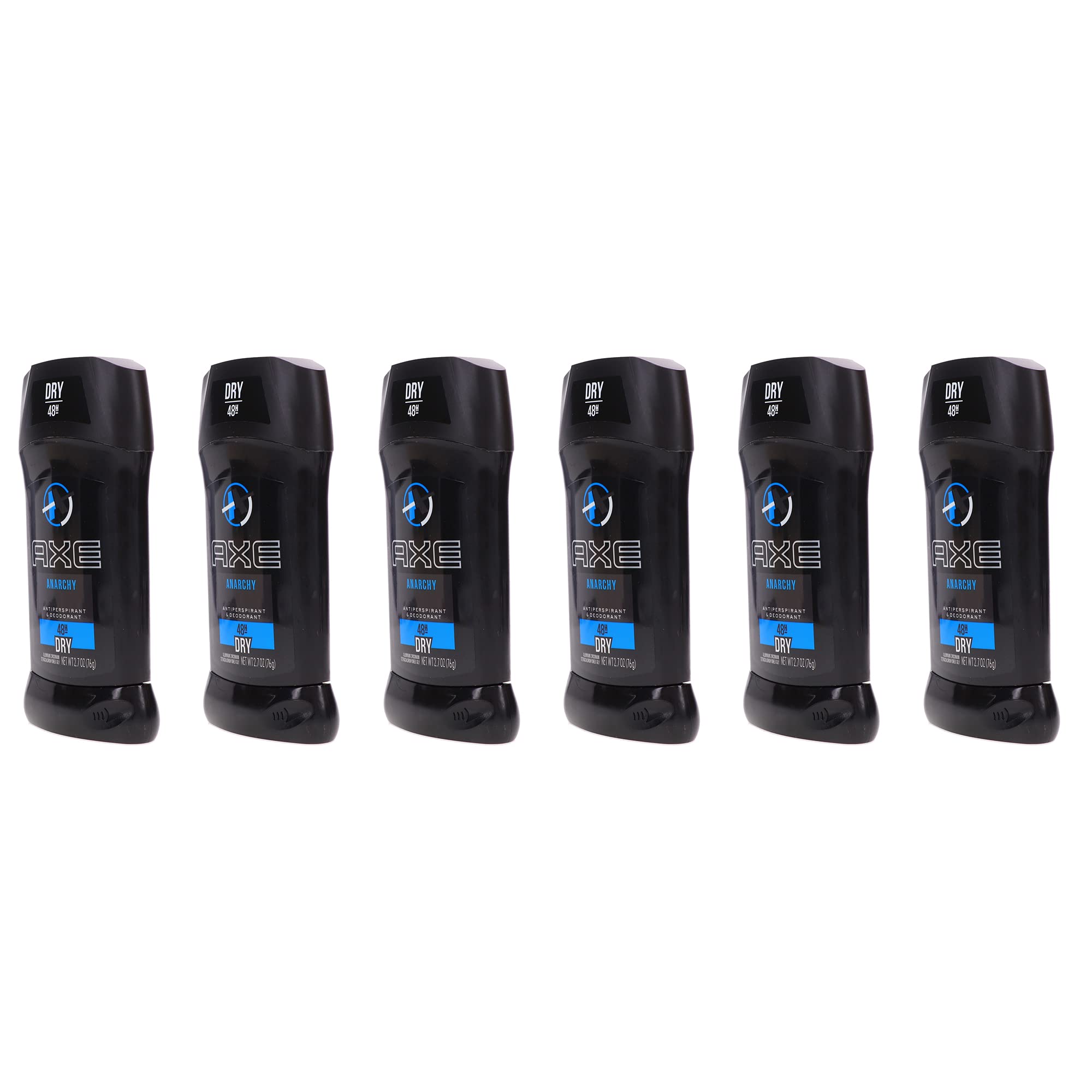 Axe Anarchy Dry Anti-Perspirant & Deodorant, 2.7 OZ (Pack of 6)