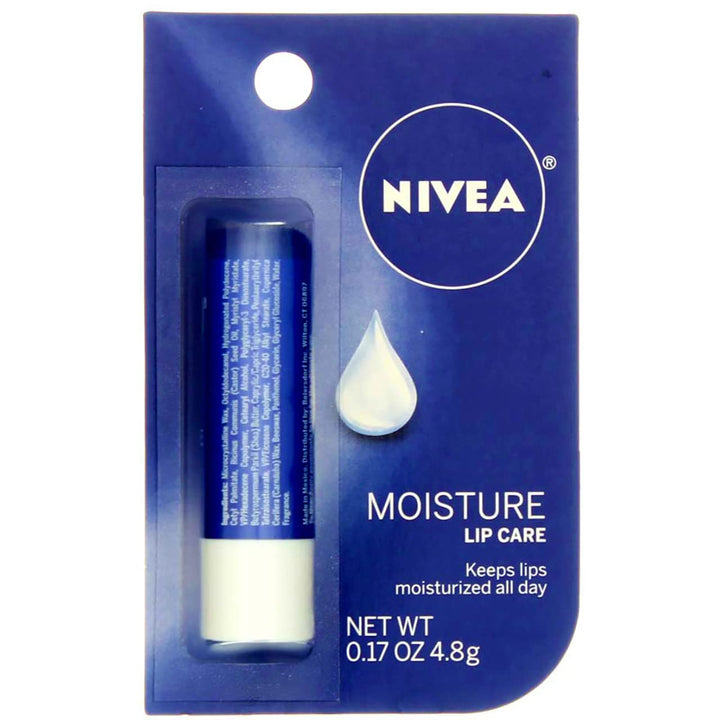 Nivea Lip Care A Kiss Of Moisture Lip Care Stick, Pack Of 1, White