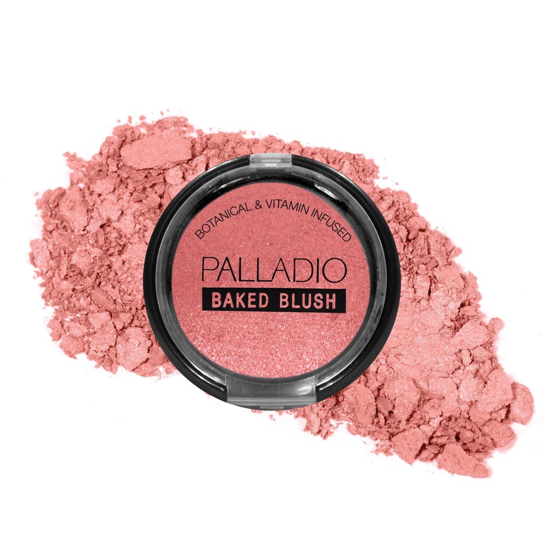 Palladio Beauty BAKED BLUSH - WISH, 0.09 oz (2.5 g) (BBL02)