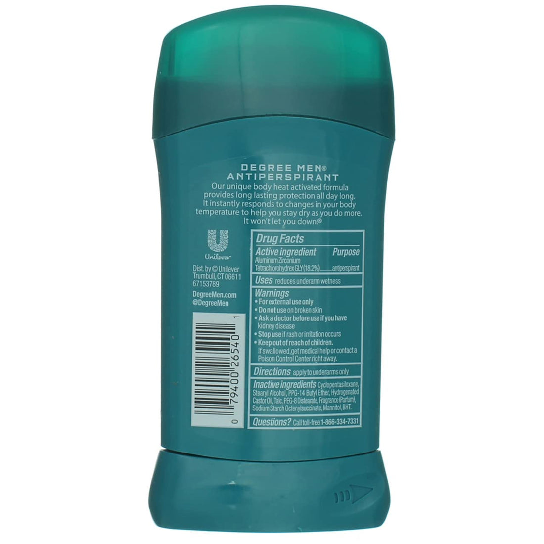 Degree Deodorant 2.7oz Mens Cool Rush (3 Pack)