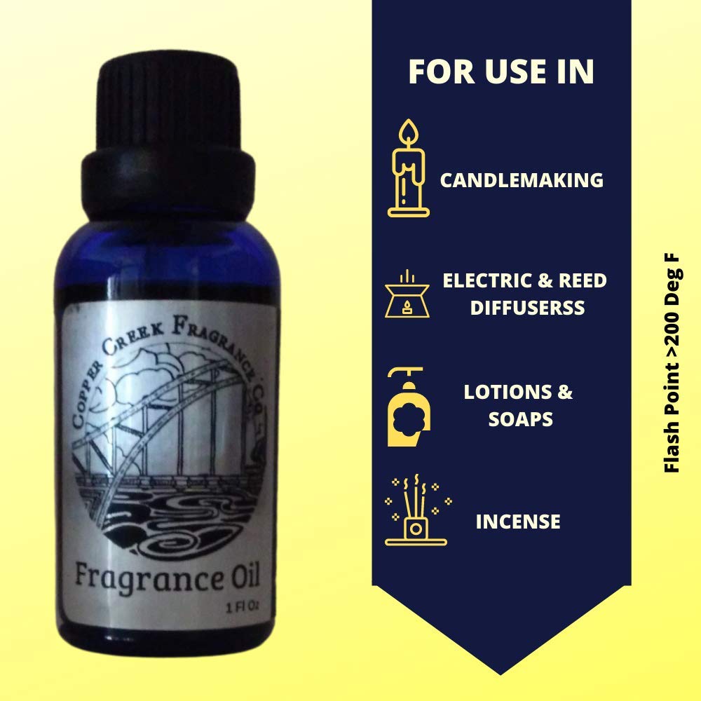 Copper Creek Elderberry (Type) Crafting Fragrance Oil for Bath and Body Products, Perfumes and Candles, 1 Oz