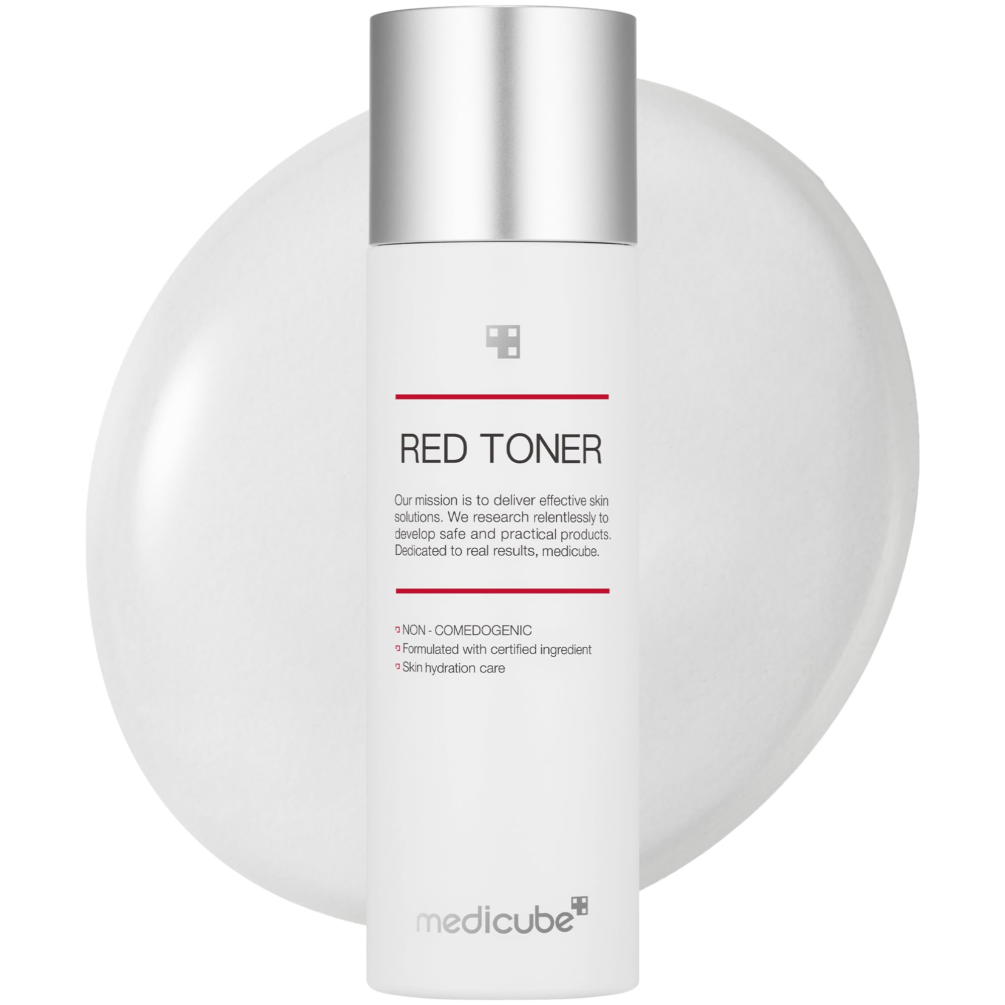 Medicube Red Toner 2.0 || Low-irritating Formula for Acne-Prone Skin | Soothing and Relieving | Formulated with BHA, Niacinamide & Adenosine | Non-comedogenic | Korean Skincare (3.38fl.oz.)