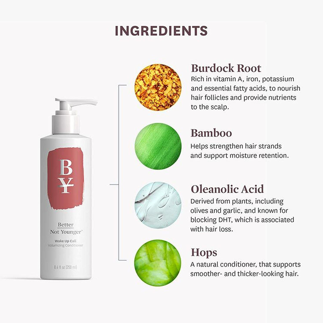 Better Not Younger Discovery Kit - Strength & Volume, Includes Hair Redemption Restorative Butter Masque, Wake Up Call Volumizing Shampoo and Conditioner 2 Fl Oz each