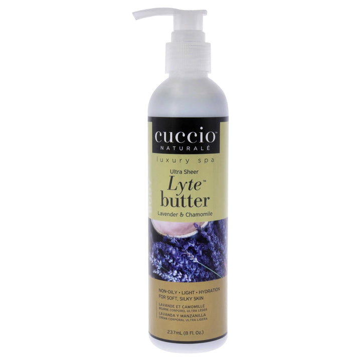 Cuccio Lyte Body Butter, Lavender and Chamomile, 8 Ounce