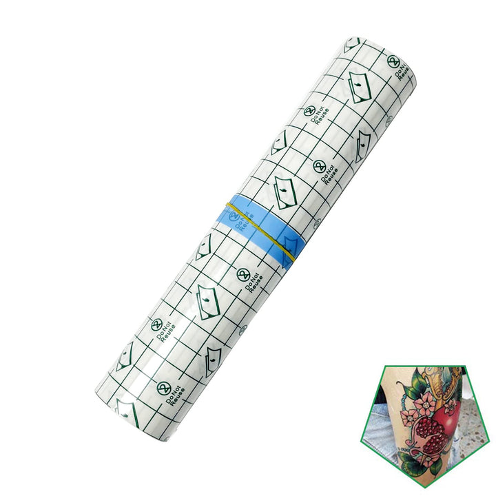 Tattoo Aftercare Bandage Roll 8x 2 Yard - Waterproof Transparent Film For Tattoos Initial Healing And Skin Repair Adhesive Tattoo Supply Wrap