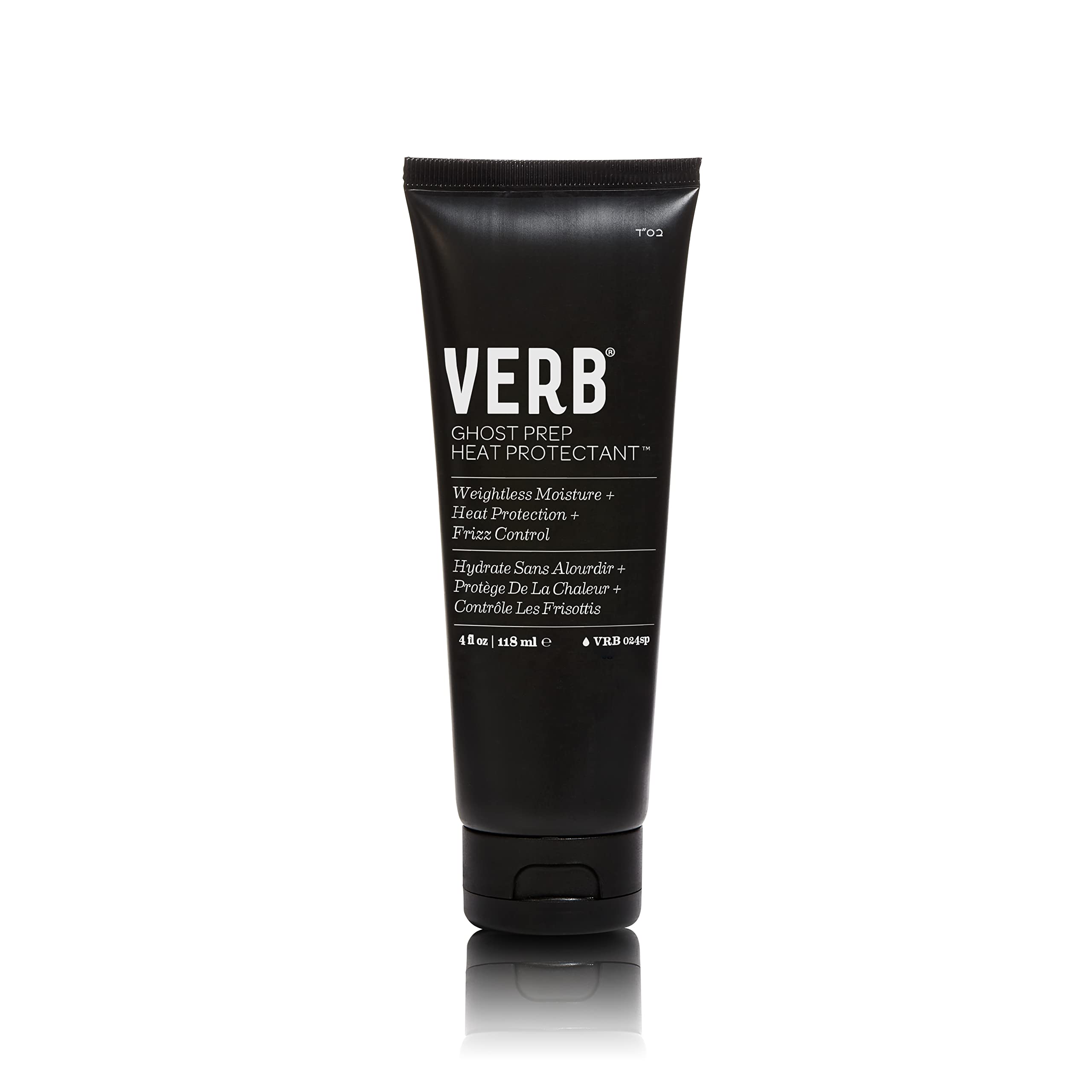 VERB GHOST PREP - 4oz (Weightless, Heat Protect & Frizz Control)